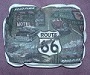 Route 66 Rectangle Pillow