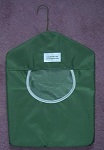 Green Clothespin Bag