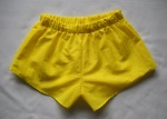 Laser Yellow Low Rise Shorts