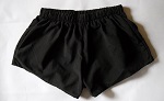 Midnight Black low rise shorts