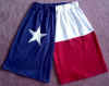Texas flag knit shorts